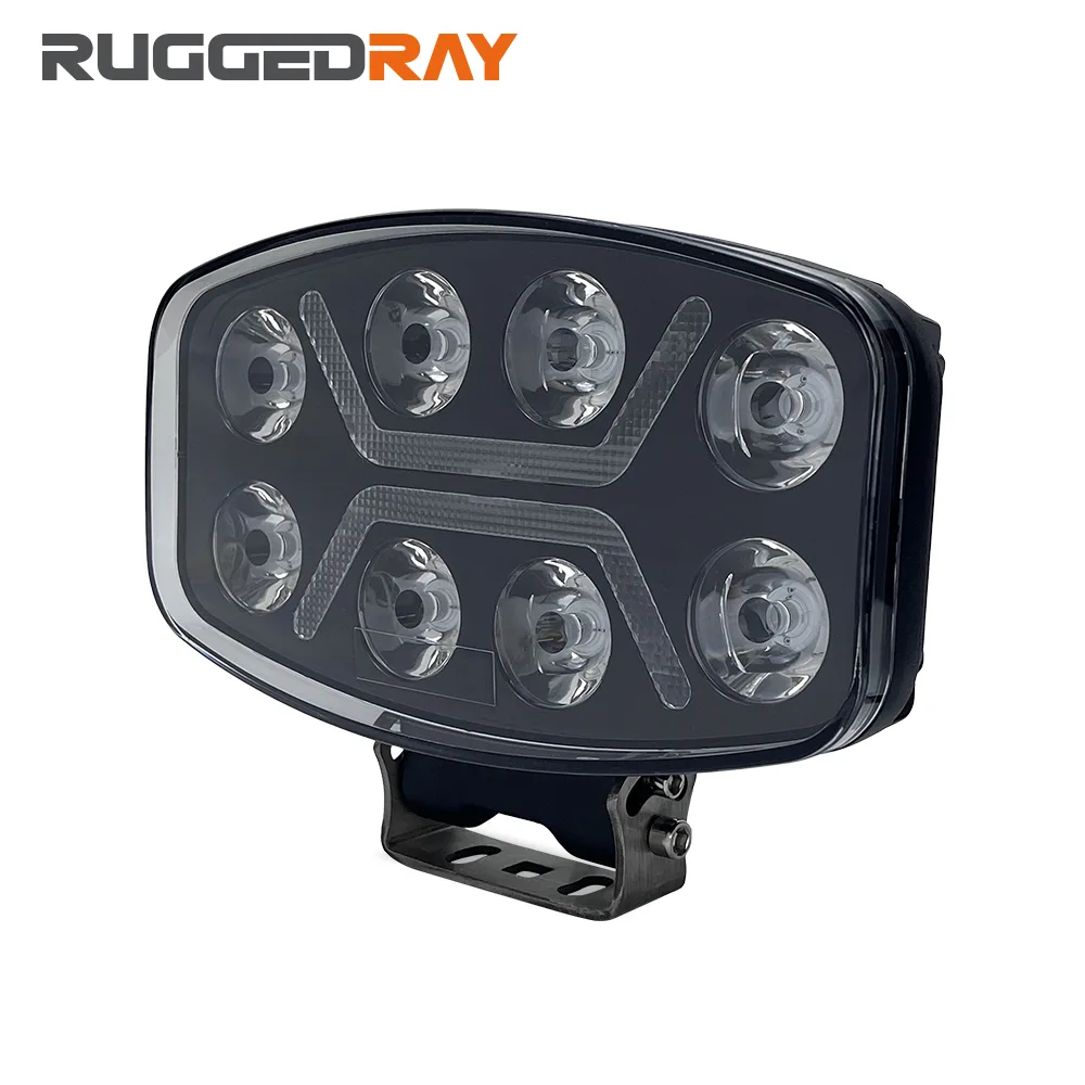 TC-Q90C 9.6" LED driving light with DRL — RuggedRay