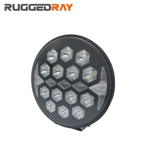 TC-R100C 9" LED driving light with DRL, view 4