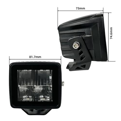 TC-SS40 3" Cube LED lights — RuggedRay