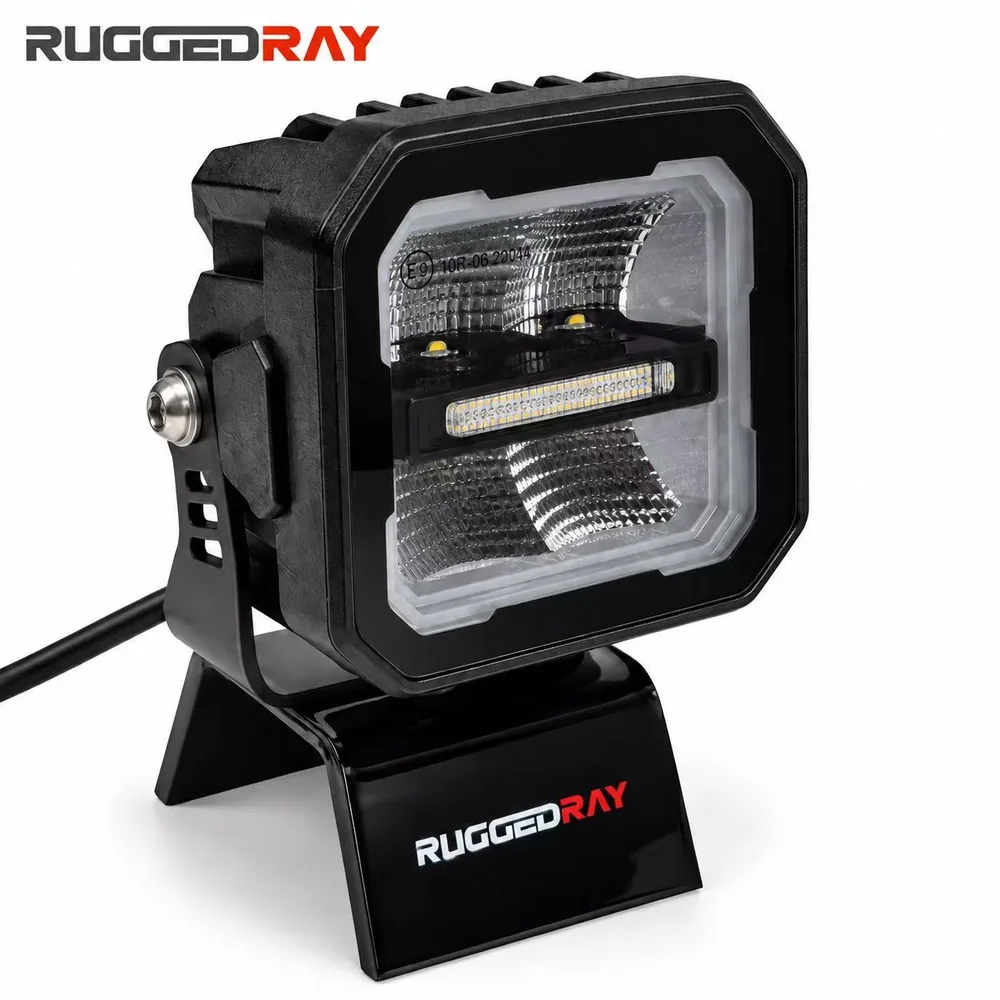 TC-W40C 3" LED cube light with Halo — RuggedRay