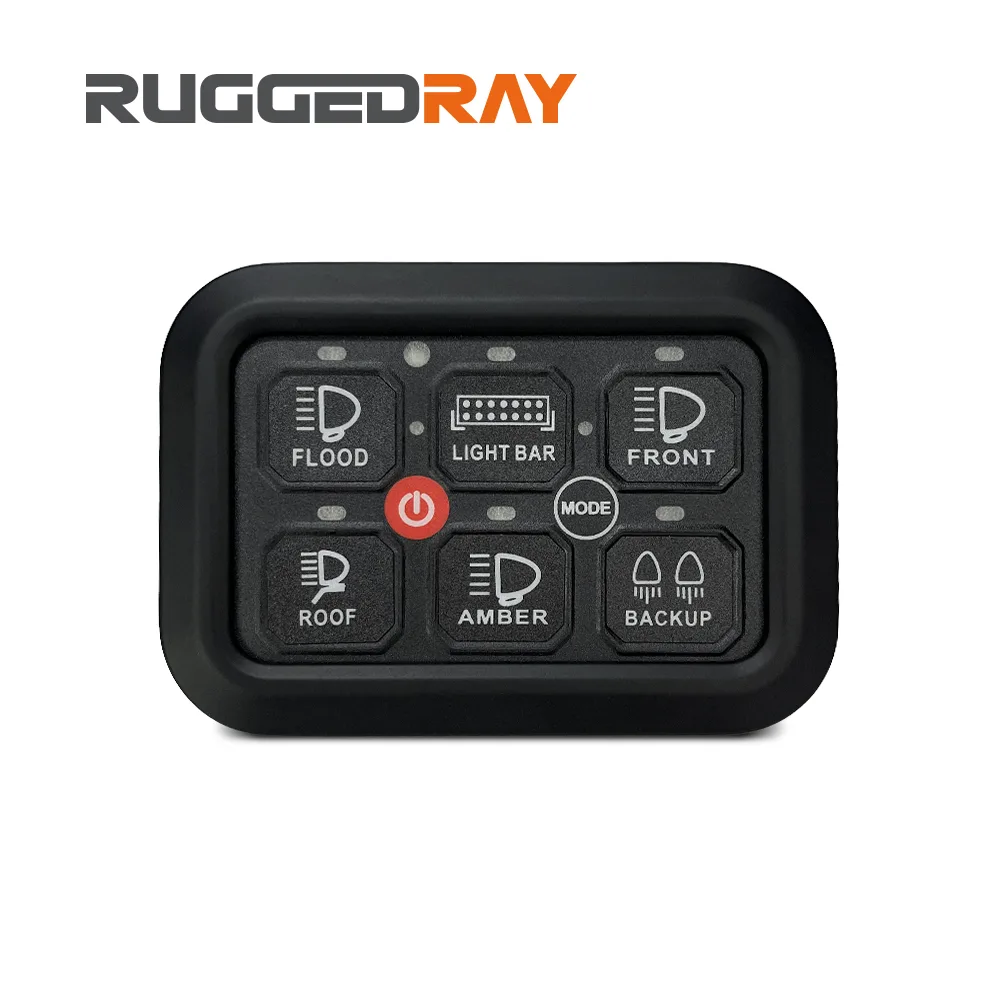TC-SW6 6-Way Switch Panel (Electronic) — RuggedRay