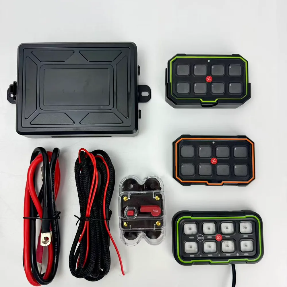 TC-SW8W 8-Way Wireless Switch Panel — RuggedRay